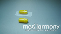 Yellow Transparent Heparin Cap/Stopper